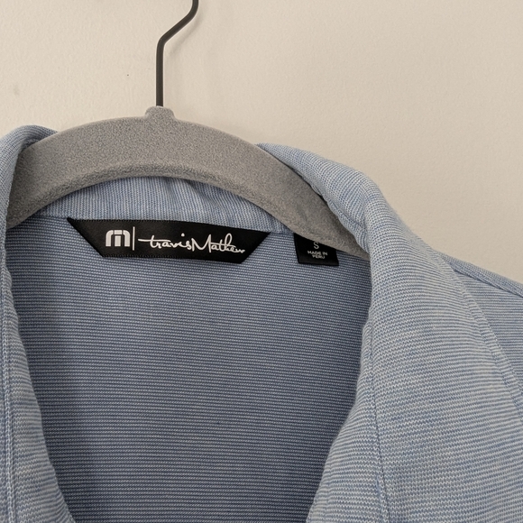 Travis Mathew The Zinna Polo Golf 3-Botton Short Sleeve Pima Cotton Blend - Picture 2 of 11